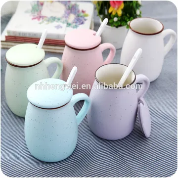 Wholesale customized Bone china couple ceramic milk coffee mug