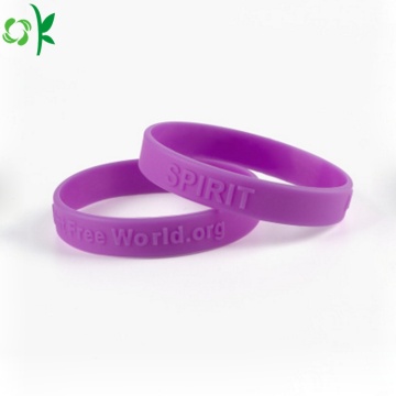 Good Quality Multicolor Silicone Bracelet for Gift