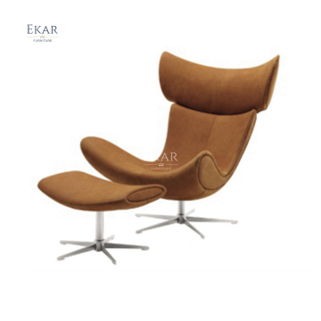 Hot Sale EKAR FURNITURE Leather Fabric Leisure Chair for Living Room
