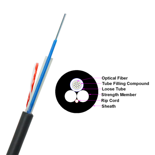 Mini ADSS Aerial Self-Supported ASU Fiber Optic Cable