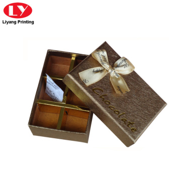 Chocolate Paper Packaging Box For Chocolate Box