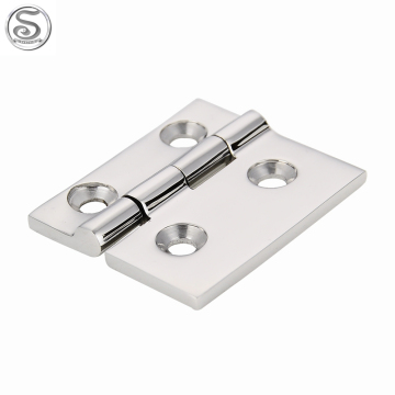 Small Stainless Steel Flat Hinges for Doors, Windows, and Furniture - 1 to 4 Inch