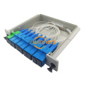 Modulo di inserimento 1x8 fibra splitter SC/UPC