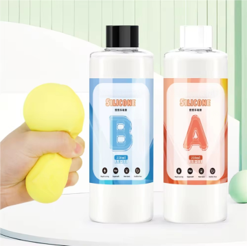 Soft Liquid Silicone Gel and AB Epoxy Resin Glue - 100ml+100ml