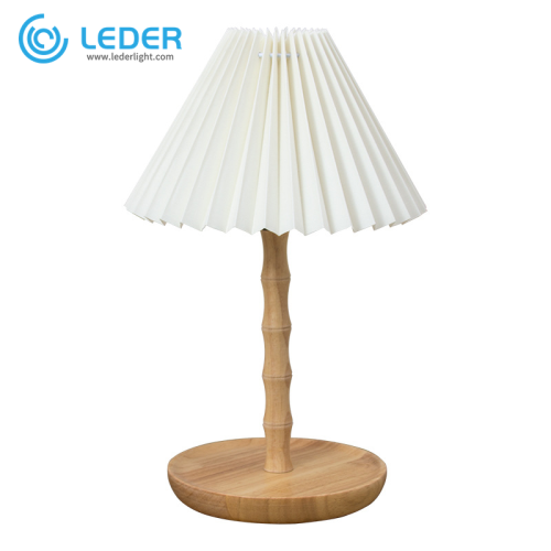 Lampada da tavolo decorativa da letto LEDER