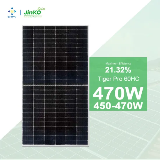 Jinko Solar Panels: High-Efficiency 120 Cell Mono-crystalline Tiger Pro Series 450-470W Solar Panels