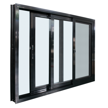 Thermal Break Sliding Window Double Glazing Aluminum Glass Sliding Windows