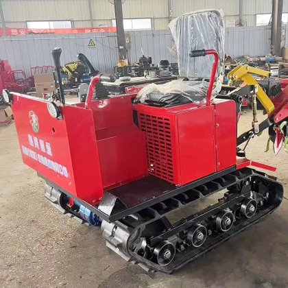 Mini Crawler Rotary Tiller for Agricultural Multifunctional Machinery