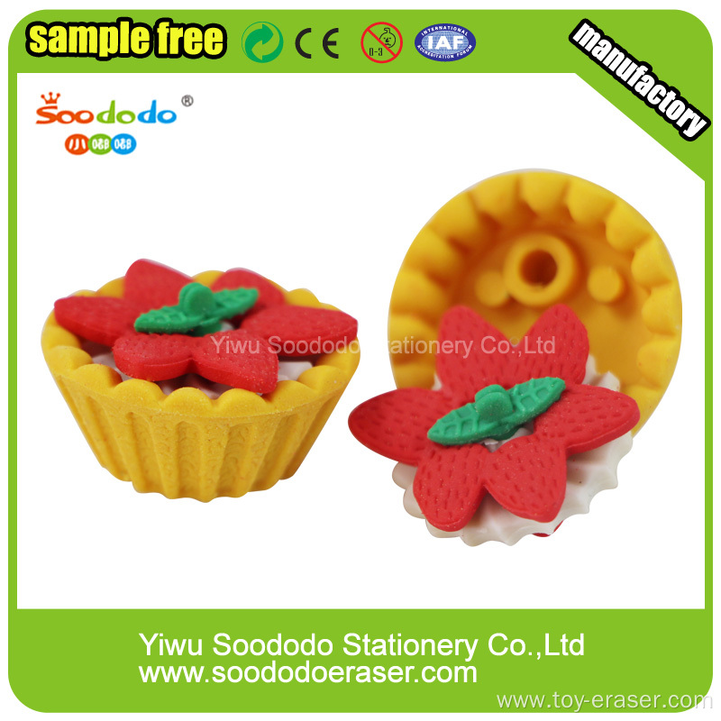 Gourd shaped vegetable TPR cartoon eraser