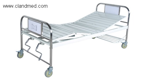 Triple-folding bed with S.S.bedhead