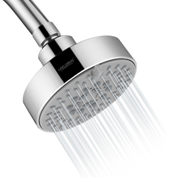 Leelongs ABS Plastic 10cm Rainfall Top Shower Head with 5 Functions: Mist and Massage Spray