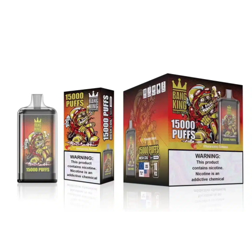 Hot Selling Bang King 15000 Puffs Επαναφορτιζόμενη συσκευή μίας χρήσης