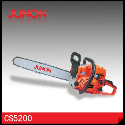 garden equipment 52cc petrol chainsaw for sale