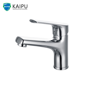 Single lever bathroom faucet