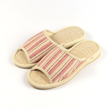 High quality linen slippers for summer indoor household