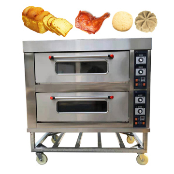 Wholesale Industrial Bread and Pizza Oven - 2 Door, 5 Tray, 4 Deck Electric Oven for Restaurants