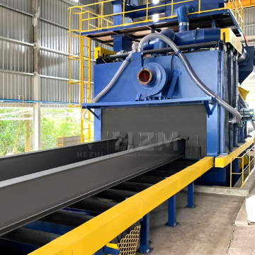Steel Roller Conveyor Through Type Sand Blasting Machine Manufacturer
