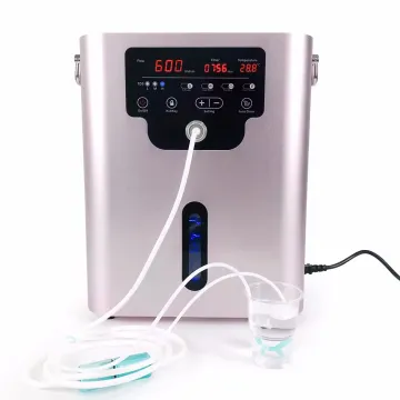 Moneng Oxy-Hydrogen Hydrogen Oxygen Generator: 99.99% Pure 600ml Inhalation Machine