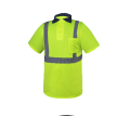 Ασφάλεια φορτίου εργασίας πουκάμισο με αντανακλαστική τιράντες