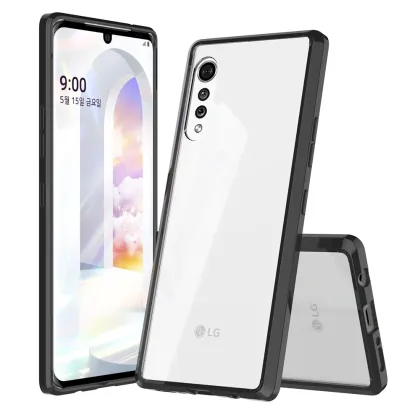Shockproof Hard Back Cover for LG Velvet 4G/5G/5G UW - TPU PC Phone Case
