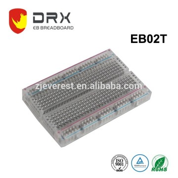 EB02T clear breadboard , 400 points