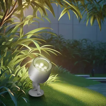 AC220V & DC24V Waterproof IP66 Aluminum Shell Flood Light for Courtyard & Tree Lighting
