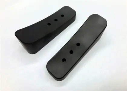 Steel and silicon nitride ceramic welded bushings