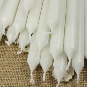 White Plain Household Candle for Wedding Party Decoration