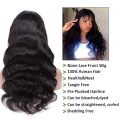 Body Wave Pruiken mei Bangs 100% minsklik hier