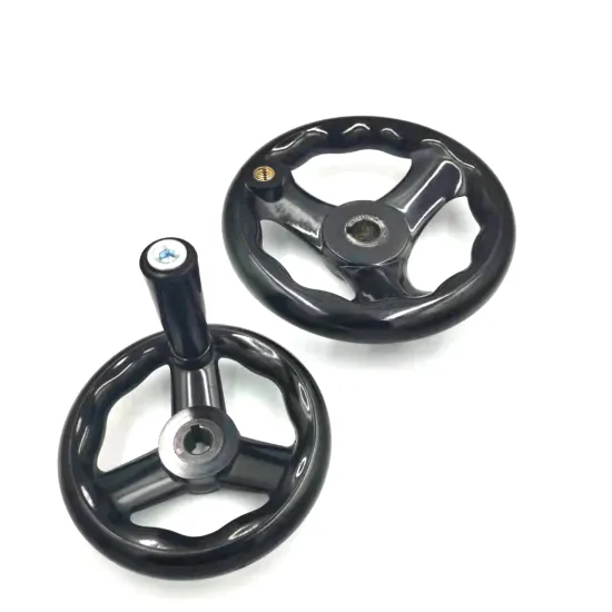 Solid Plastic Bakelite Handwheel With Handle