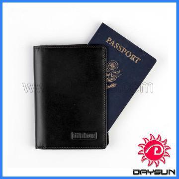 Leather travel passport/card/money holder wallet wholesale