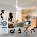 Ac Motor ABS Blade White Ceiling Fan