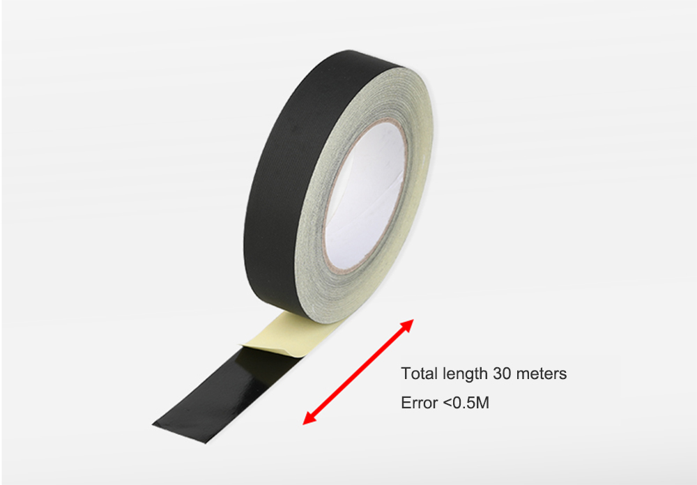 Black Insulating Acetate Cloth Adhesive Tape For Transformer-Heat Resistant  Tape