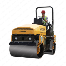 Vibración hidráulica de alta eficiencia Vibration Double Drum Asphalt Road Roller con buen precio