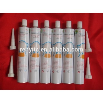 Facial cleaner cosmetic laminated tube, customized plastic tubes, hot selling