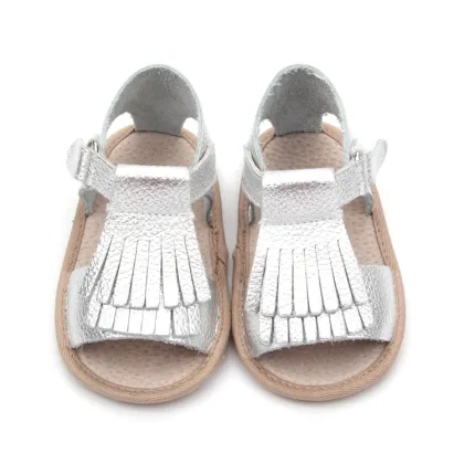 New Arrival Style Baby Genuine Leather Infant Sandals