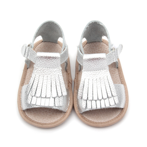 New Arrival Style Baby Genuine Leather Infant Sandals