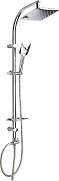 Shower Head Handheld Adjustable Slide Stainless Steel Column