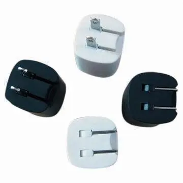 2-port USB Wall AC Charger for Mobile Phone, iPhone, MP3/MP4 Players and PDA