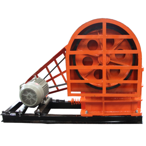 Jaw crusher with simple struture