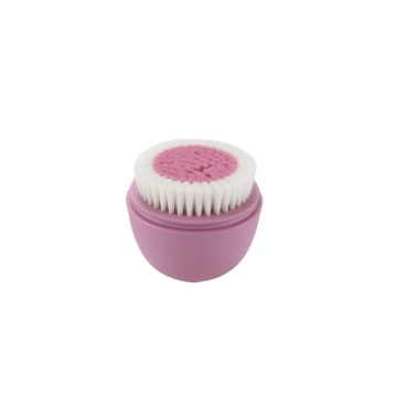 Hot Selling Soft Egg-Shaped Exfoliating Facial Cleansing Brush: Deep Cleaning and Gentle Scrubbing for Smooth Skin