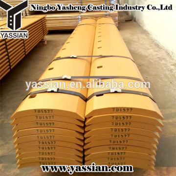 High Quality Carbon seel&boron steel heavy equipment 7D1577 cutting edge bulldozer cutting edge and end bits q345b cutting edge