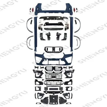 PP Material Car Body Kit for BMW X5 G05/G18 2023 - Front Rear Bumper Grille Side Skirt (X5M)