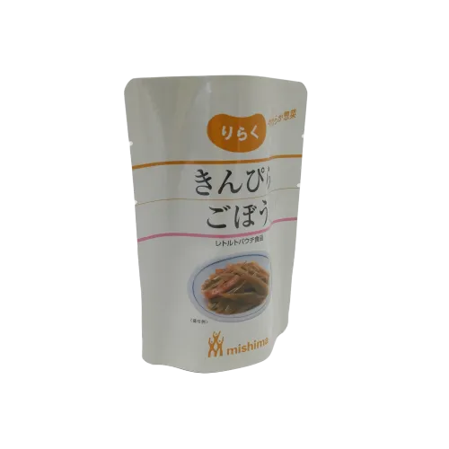 Oxygen-proof Laminated Plastic Standing Retort Pouch