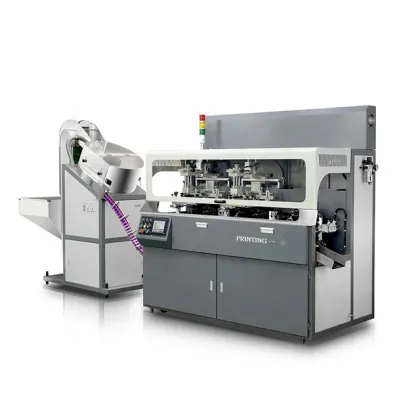 Auto Cap Printing Machine: High-Quality Plastic Cap Screen Printing Machine