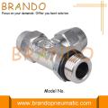 Macho Run Tee Swivel Fast Twist Pneumatic Fitting