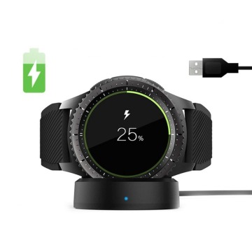 Samsung Gear S3/S2およびGalaxy Watch 46mm/42mmのワイヤレス高速充電器とケーブル