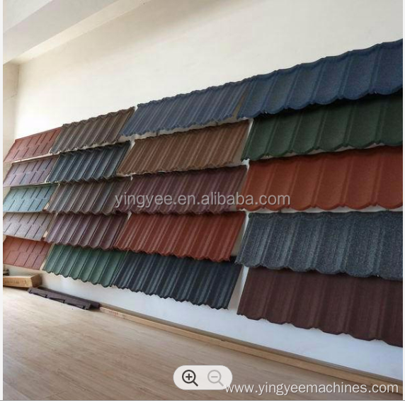 High Speed Stone Chip Coated Roof Tile Line