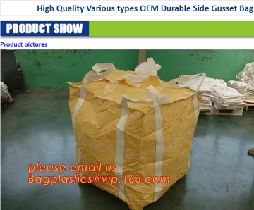 recyclable 4 cross corner loops fibc big bag, u-panel wood pellet bulk bags, pp fibc baffle bulk bags, pp jumbo bag, pp big bag