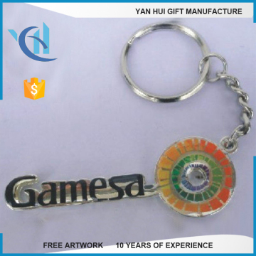 Travel Souvenir Metal keychains With Custom Logo Key chain